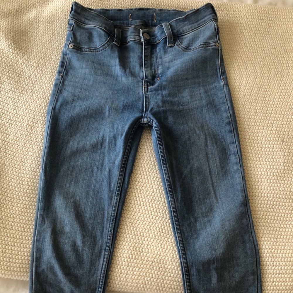 Free People Light Wash Blue Jeans